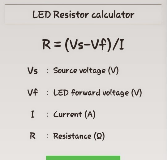 How to calculate LED Resistor EEE Press