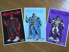 New Batman “The Protro Knight” Variant Prints by Tracy Tubera