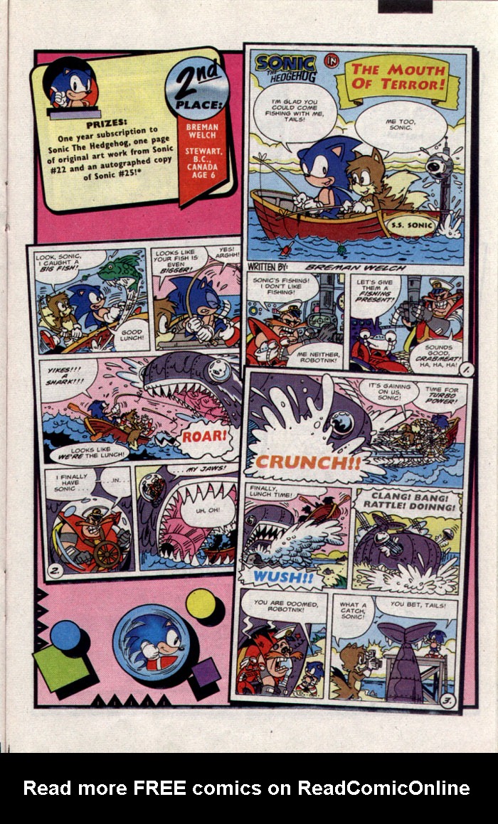 Read online Sonic The Hedgehog comic -  Issue #23 - 18