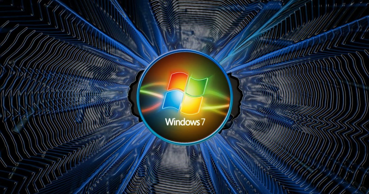 Fondo De Pantalla Windows 7 Energia Azul