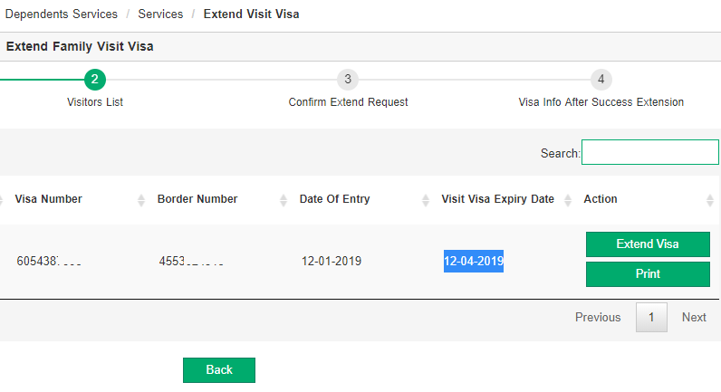 How to check visit visa status ksa