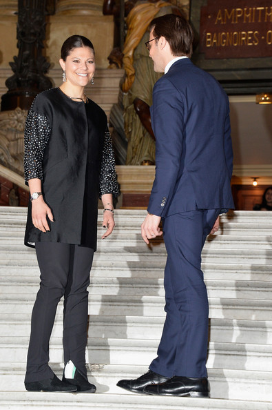 Crown Princess Victoria and Prince Daniel in Paris 