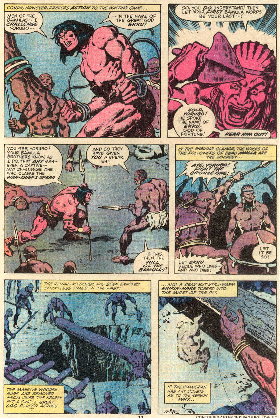 Read online Conan the Barbarian (1970) comic -  Issue #101 - 9