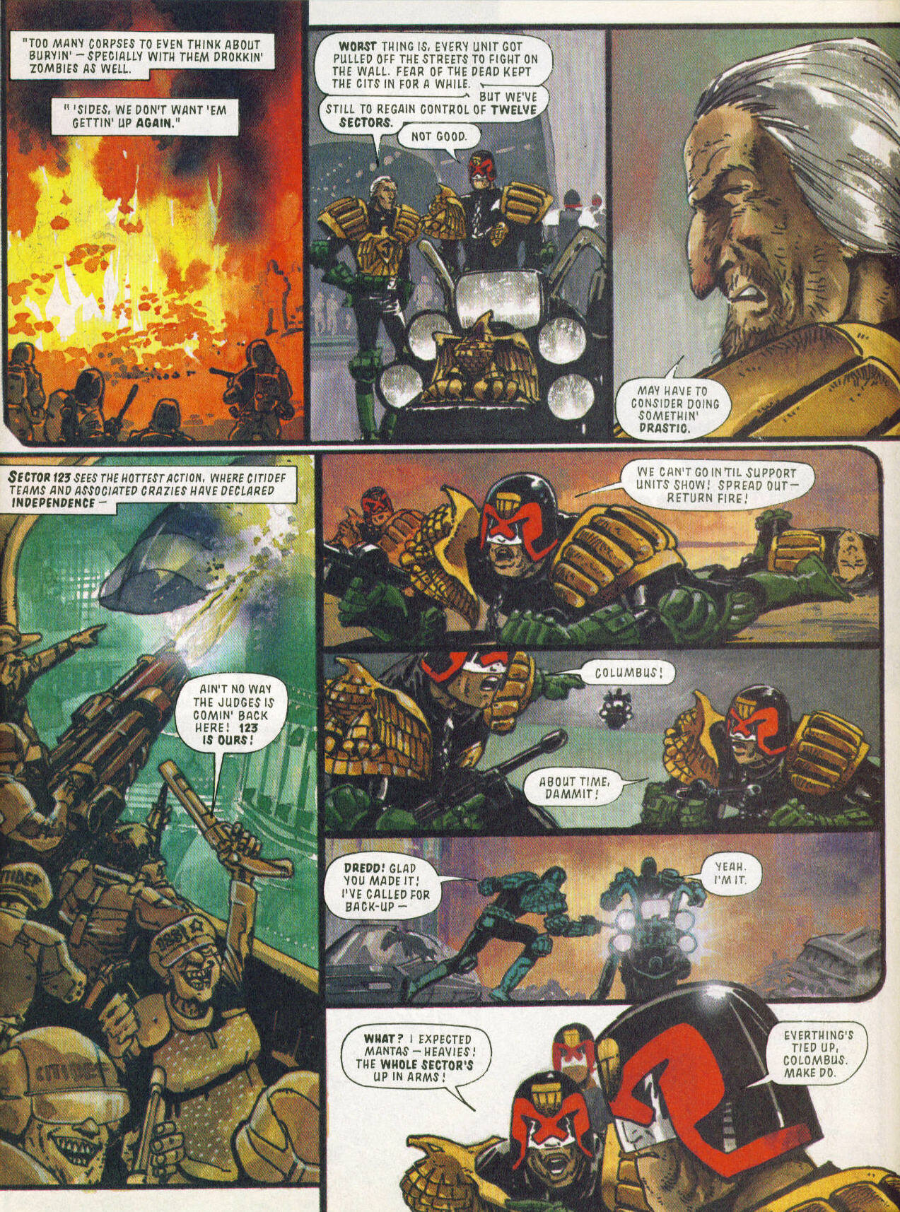 Read online Judge Dredd: The Complete Case Files comic -  Issue # TPB 17 (Part 2) - 121