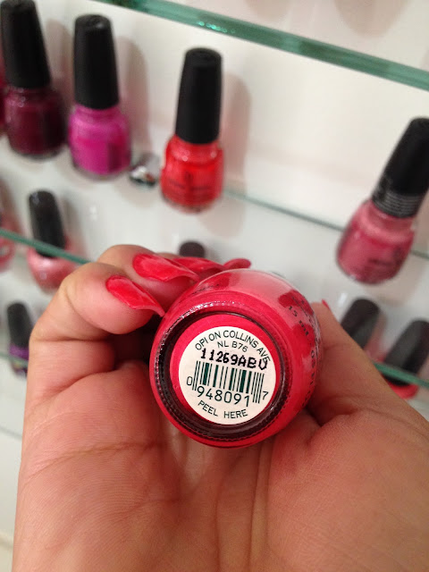 OPI on Collins Avenue e a manutenção do alongamento das unhas em acrílico