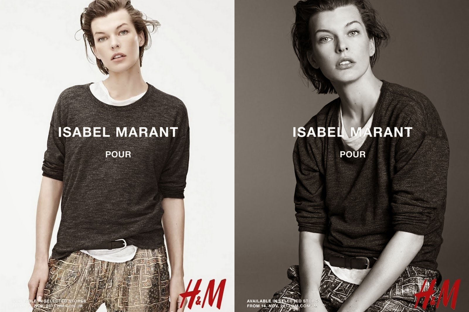 I AM FASHION !!!: Isabel Marant x H&M Campaign