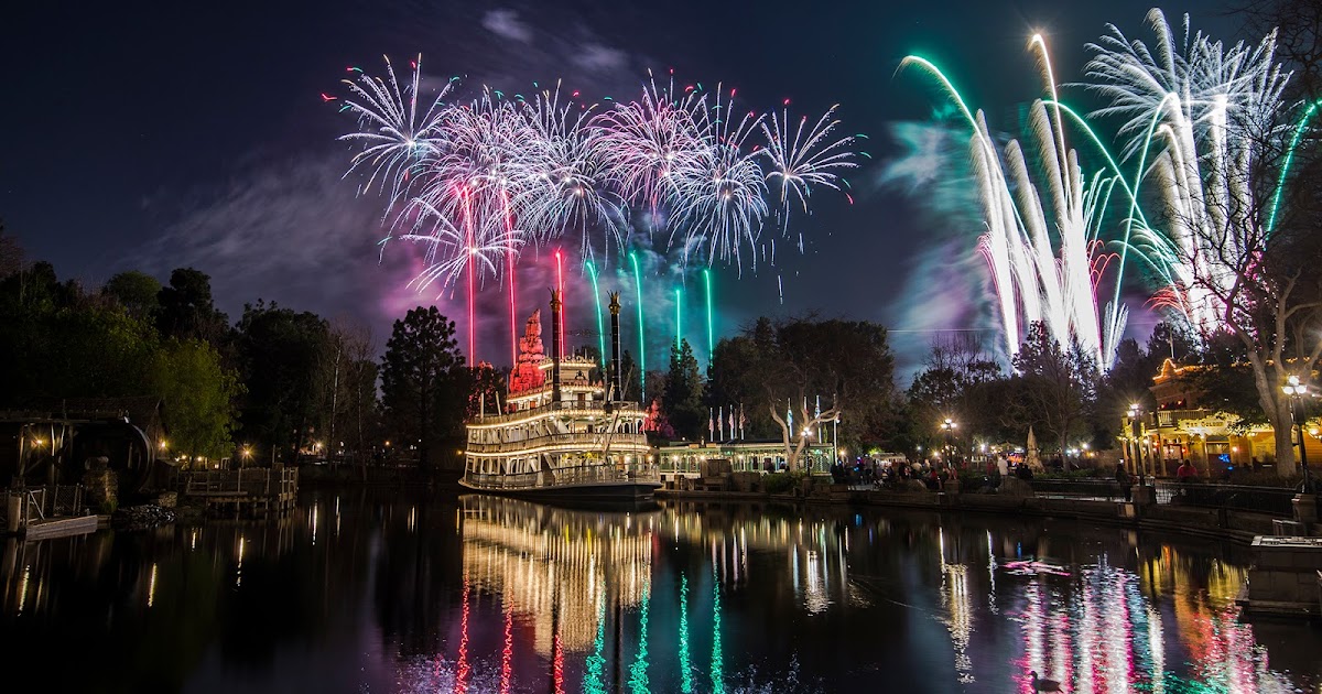 Fireworks Over the River