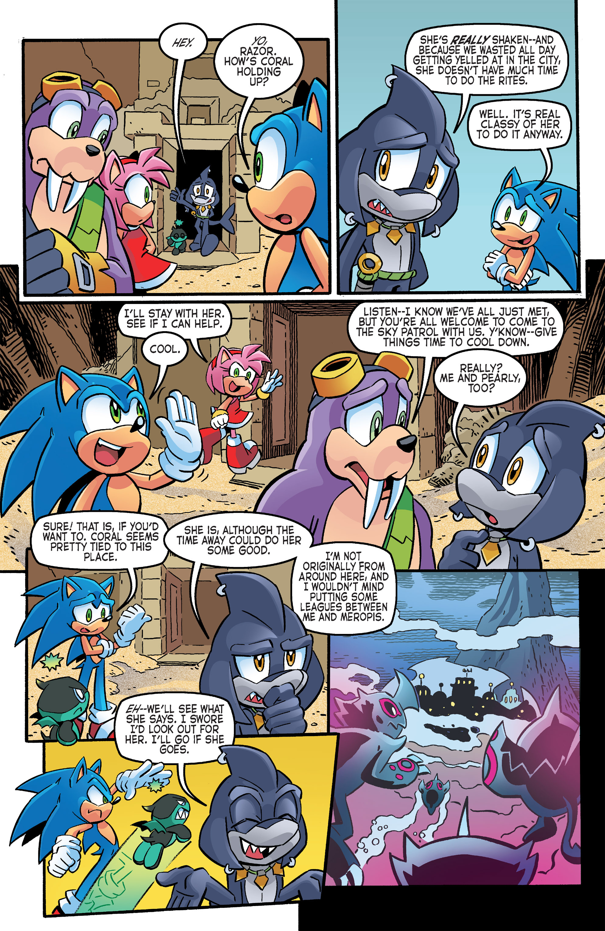 Read online Sonic The Hedgehog comic -  Issue #261 - 14