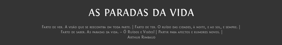 As Paradas da Vida