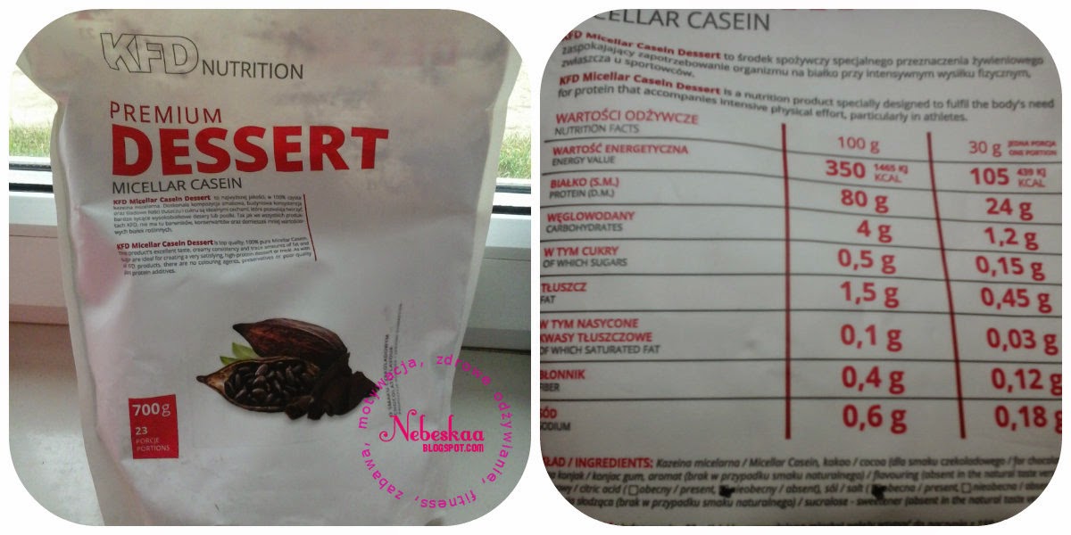 Nebeskaa zdrowie, fitness, motywacja KFD Premium Dessert moja opinia