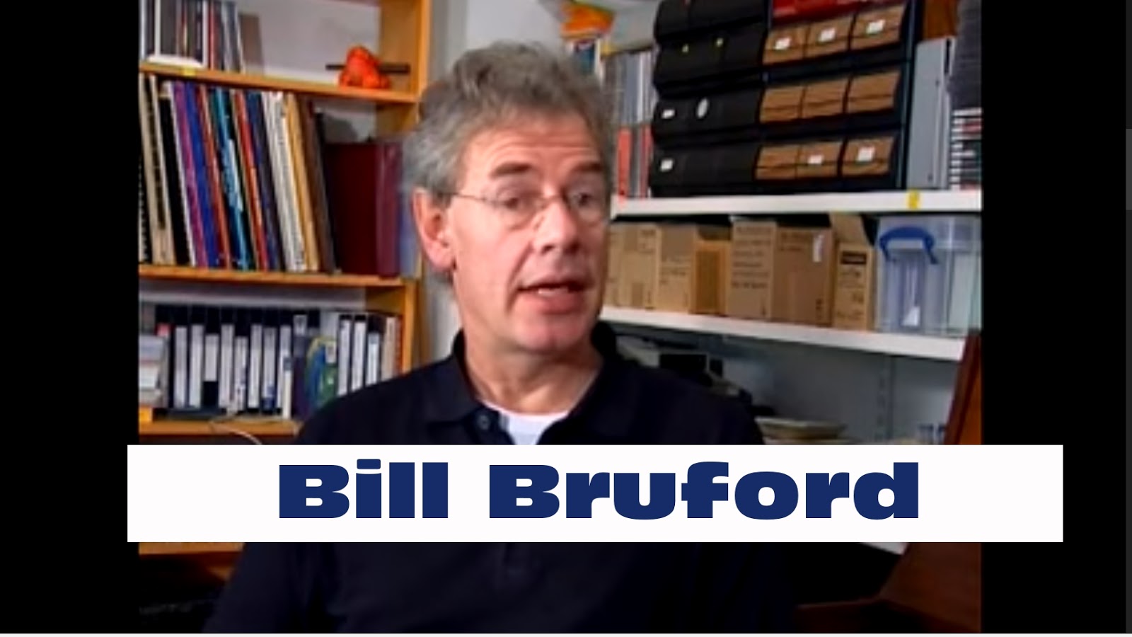 Bill Bruford: VoicePrint Interview Series - first video includes talk