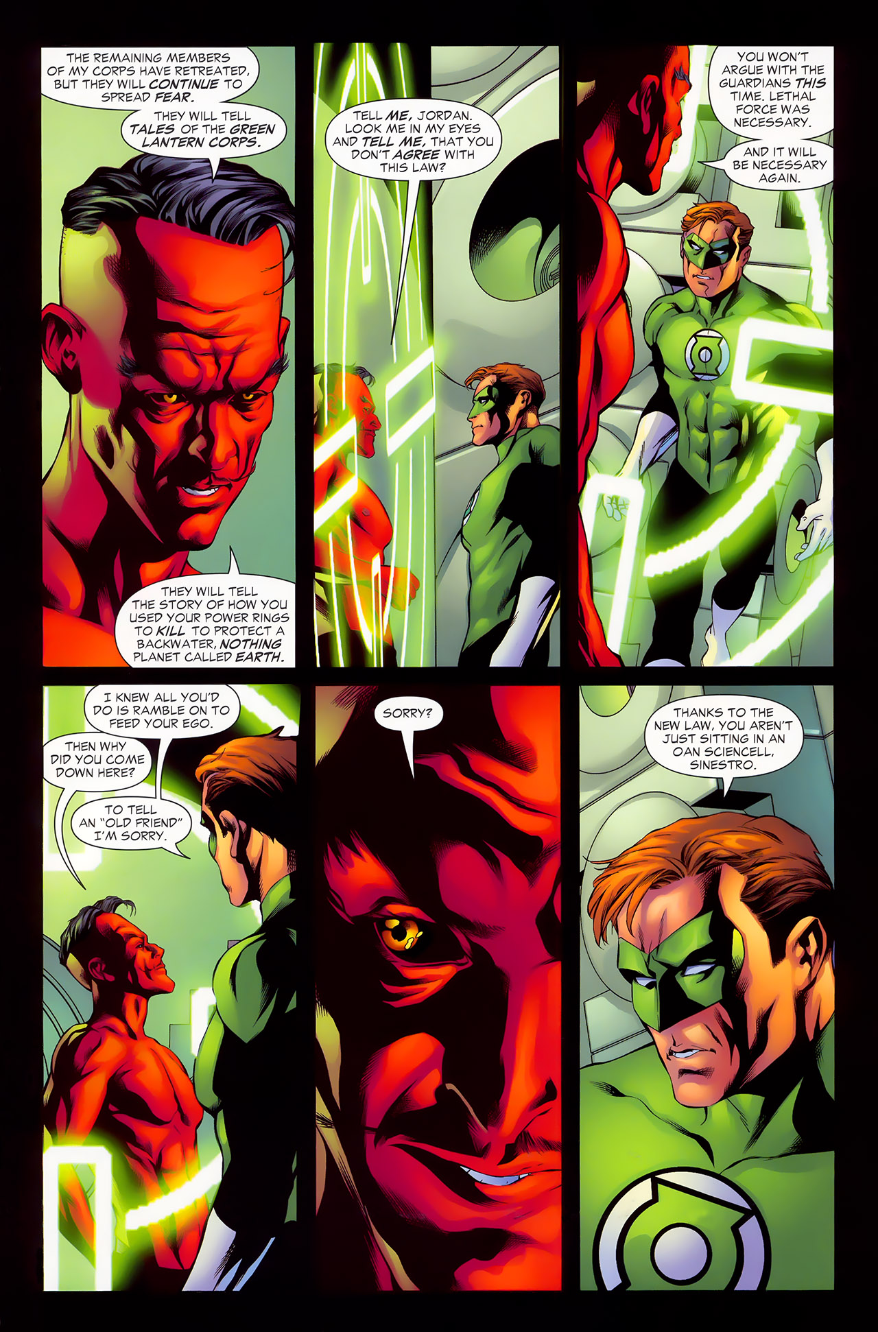 Read online Green Lantern (2005) comic -  Issue #26 - 7
