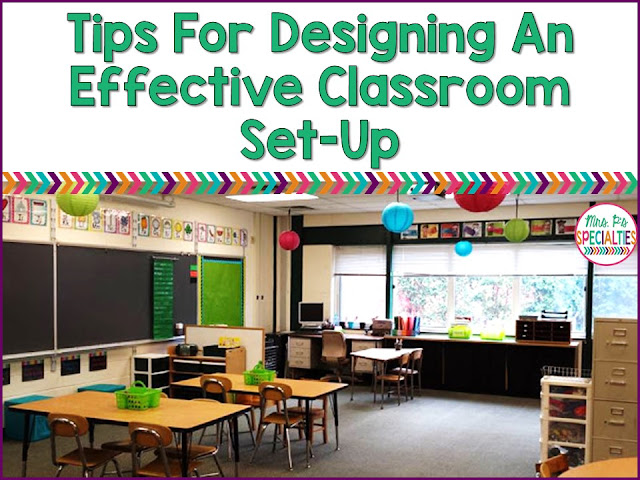 Designing an effective classroom set up is important because it can help increase attention to task, decrease behaviors and create a natural flow. Many times, are students are highly distractable. There are things we can do to the classroom environment to make it EASIER for them to attend, self-regulate and learn. 