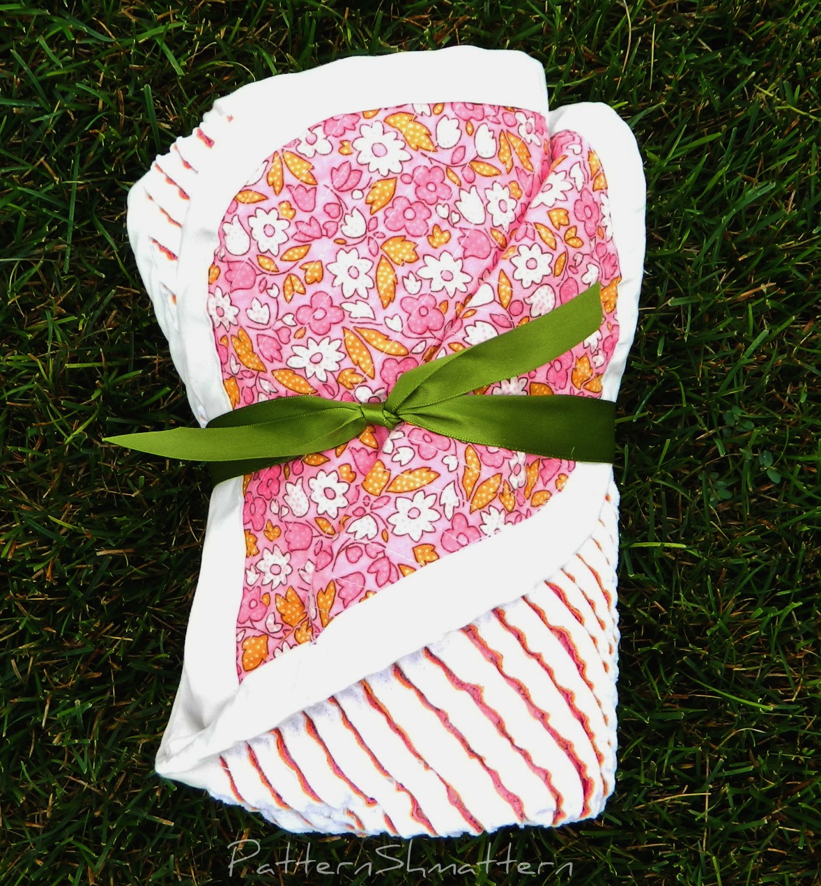 Pattern Shmattern Chenille Baby Blanket