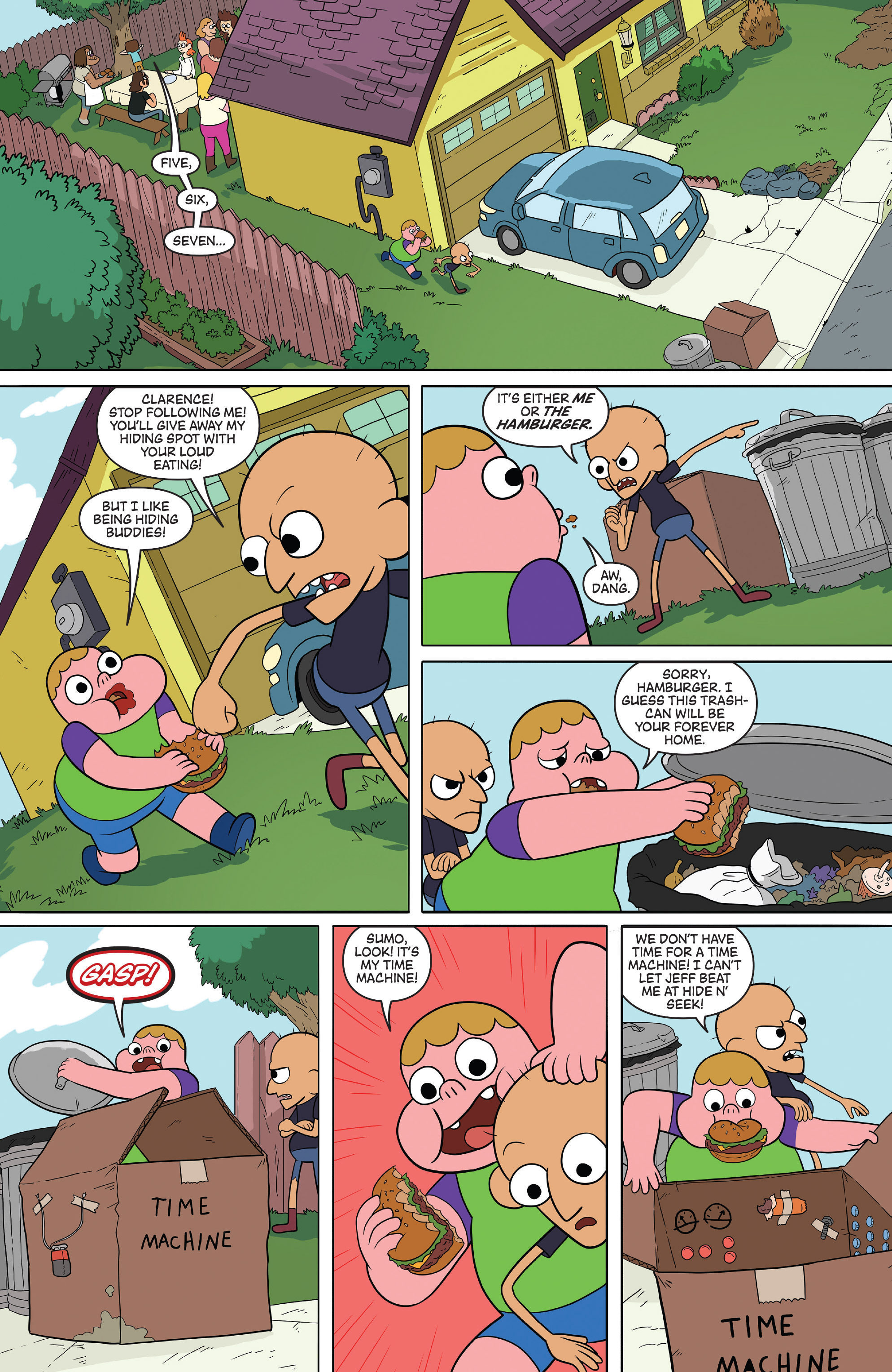 Read online Clarence comic -  Issue #4 - 5