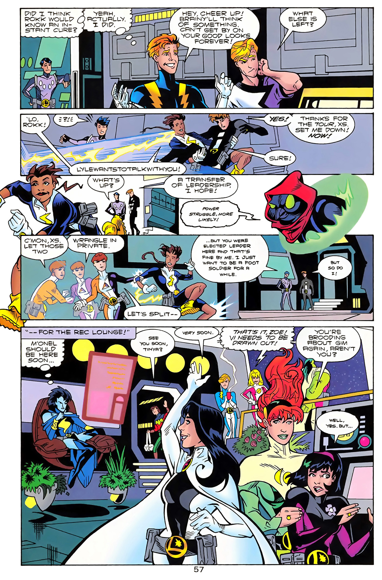Legion of Super-Heroes (1989) 100 Page 51