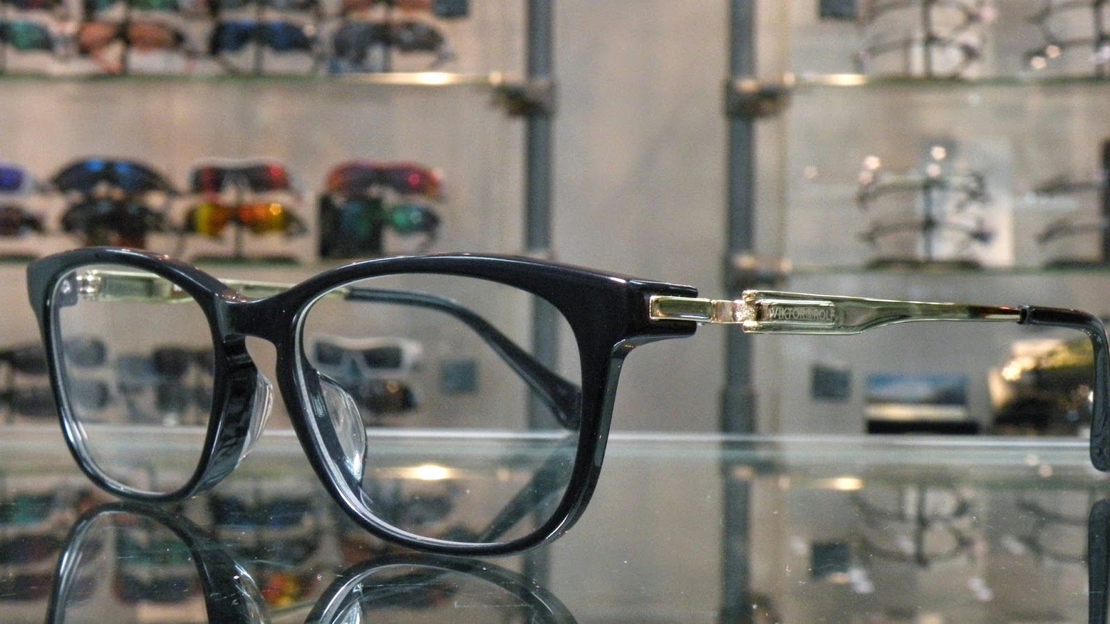 Viktor Rolf 金屬腳膠框眼鏡架 VR70 0124 