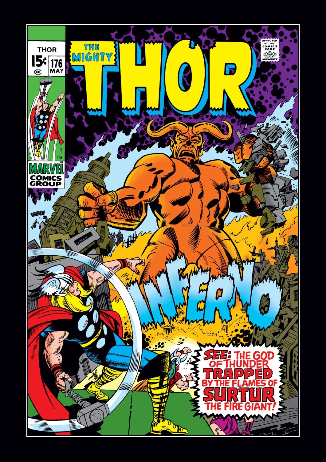 Read online Thor (1966) comic -  Issue #176 - 1