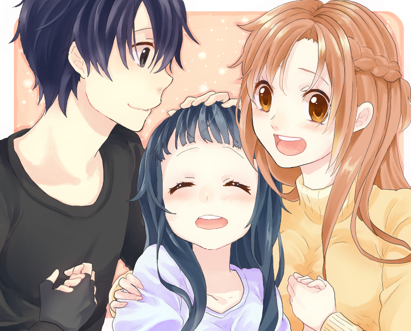 [Imagem: kirito-asuna-and-yui.png]