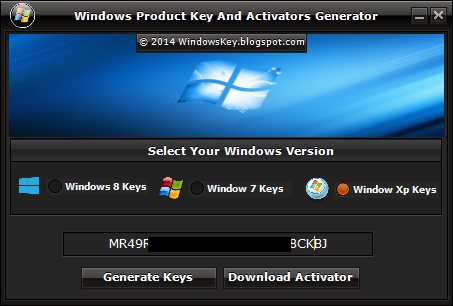 Working Windows XP Product Key