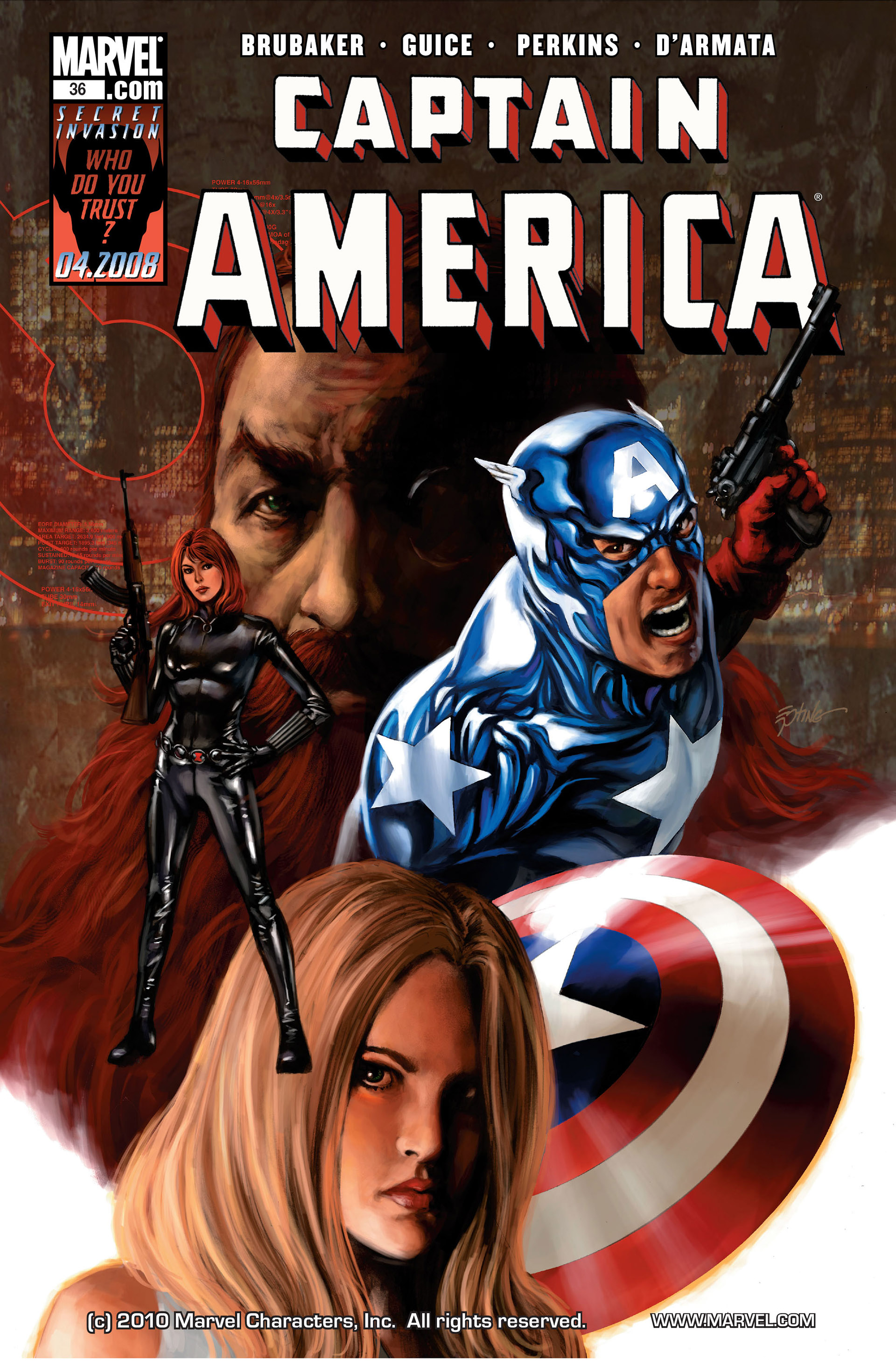 Read online Captain America (2005) comic -  Issue #36 - 1