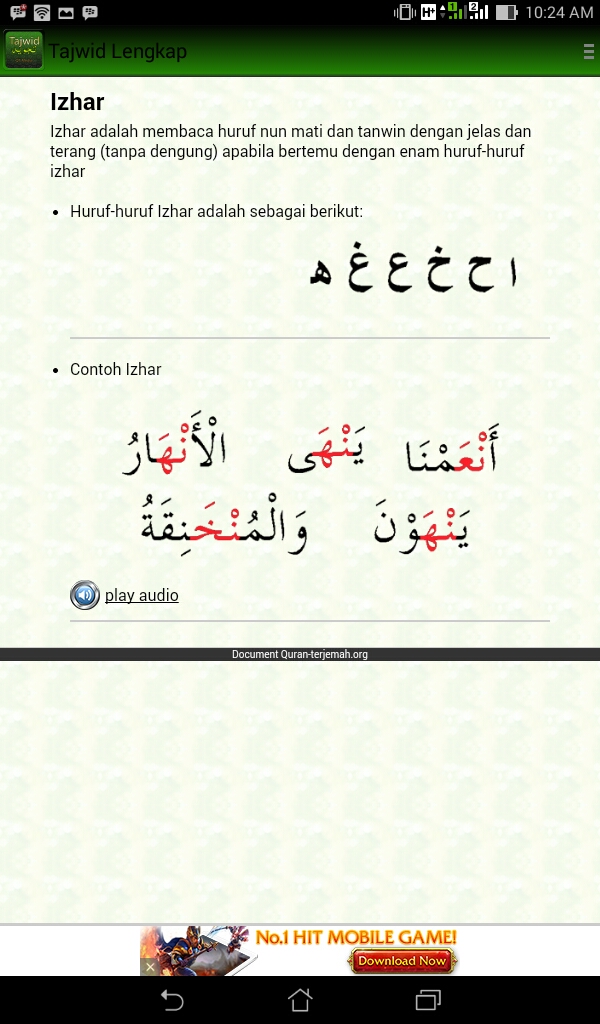 Cara Belajar Tajwid Dengan Mudah Materi Teknik Informatika Informasi Kuliah Bidang It