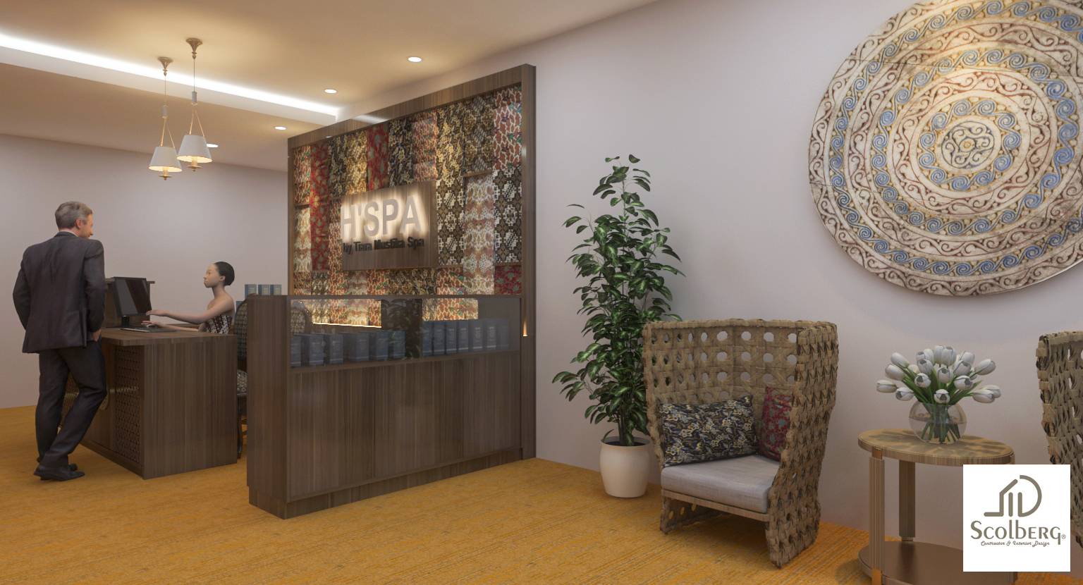 Traditional Javanese Concept (Massage and Reflexology) INTERIOR DESIGN