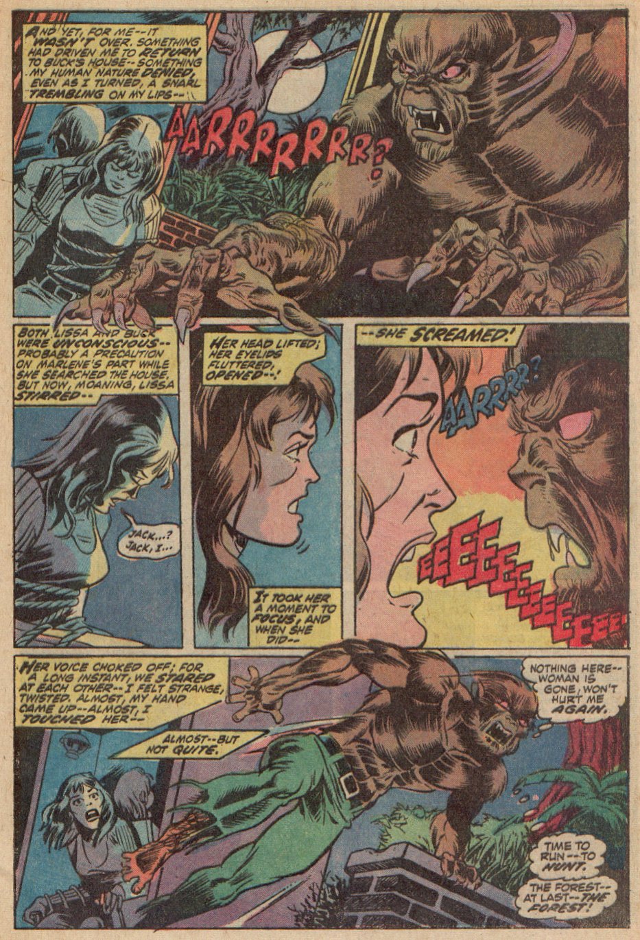 Read online Werewolf by Night (1972) comic -  Issue #1 - 20