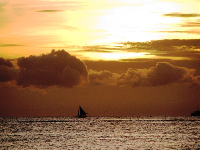 sunset at Boracay, Boracay island, Boracay sunset