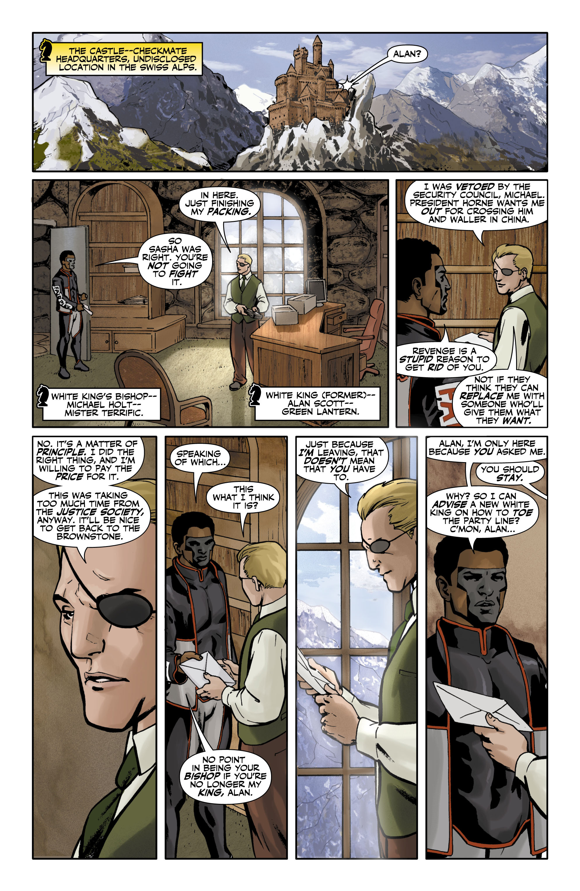 Read online Checkmate (2006) comic -  Issue #5 - 4