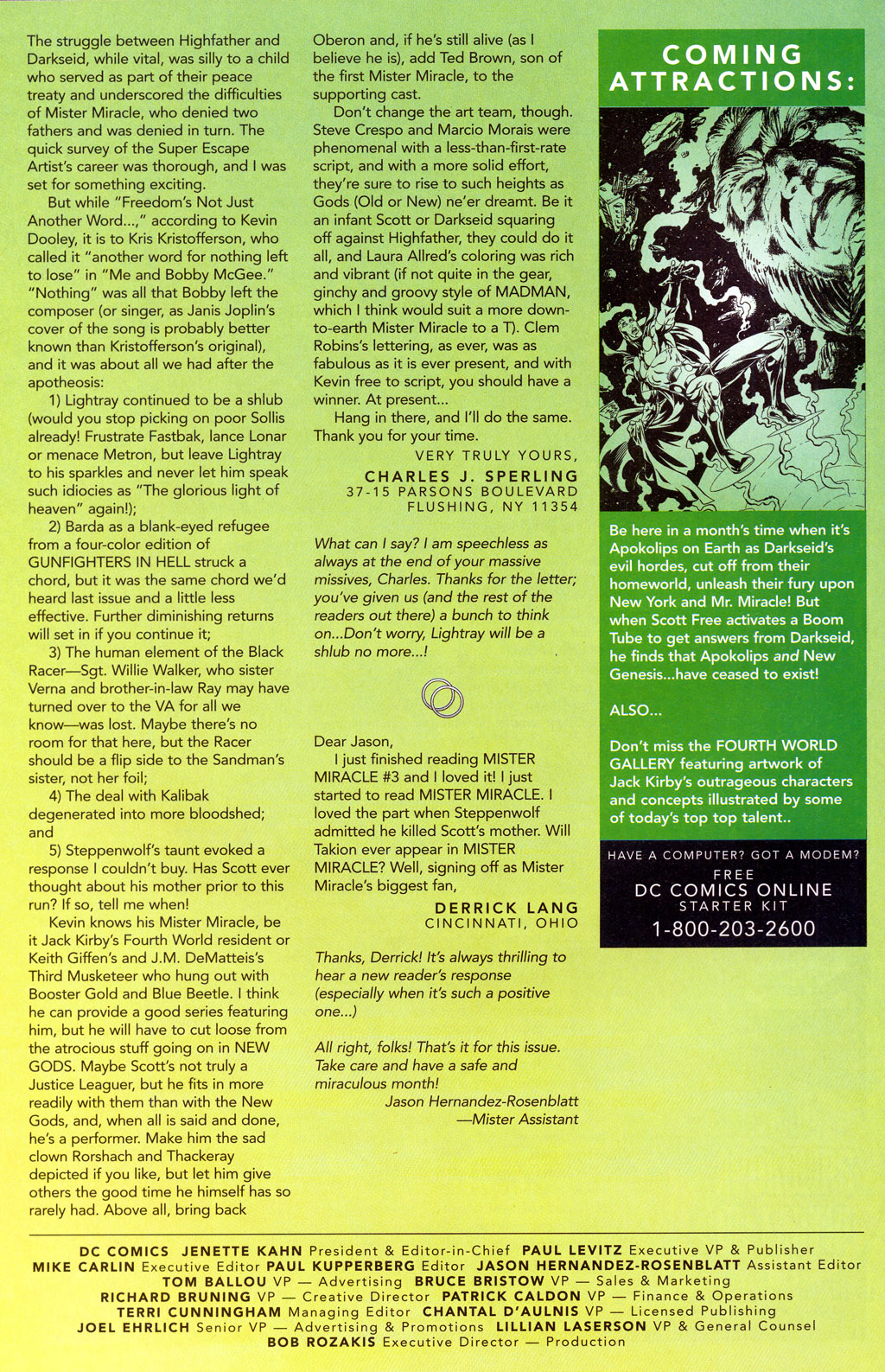 Read online Mister Miracle (1996) comic -  Issue #6 - 27
