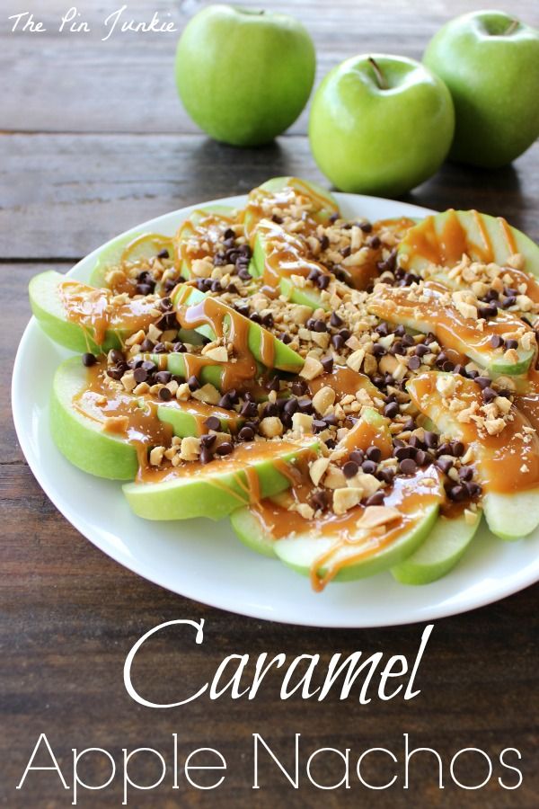 Caramel Apple Nachos