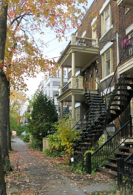 Montreal - outdoor staircases