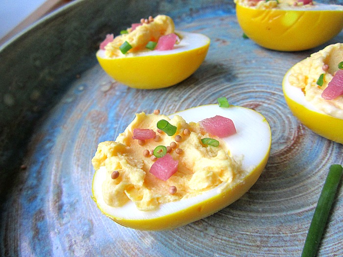 Turmeric Pickled Eggs