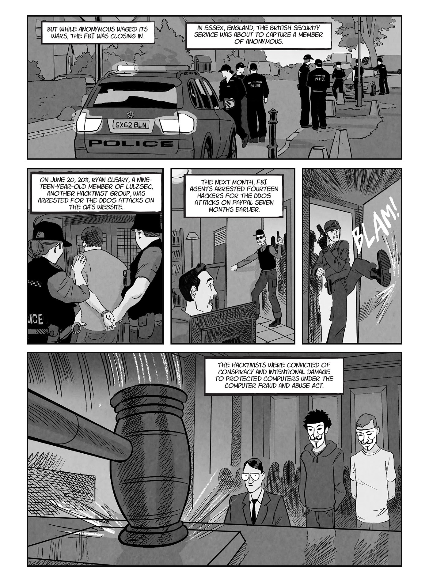 Read online A for Anonymous: How a Mysterious Hacker Collective Transformed the World comic -  Issue # TPB - 76