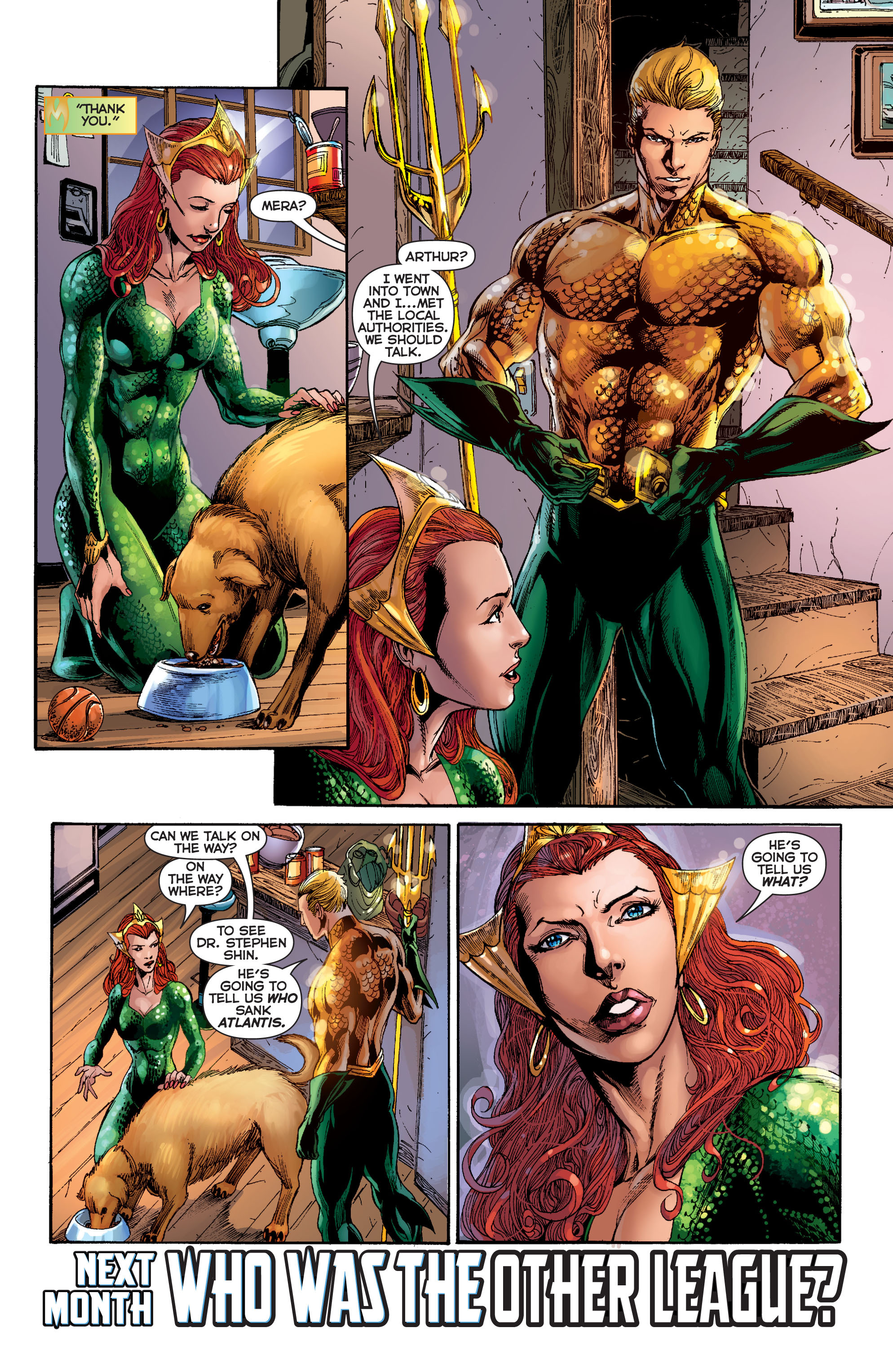 Read online Aquaman (2011) comic -  Issue #6 - 22