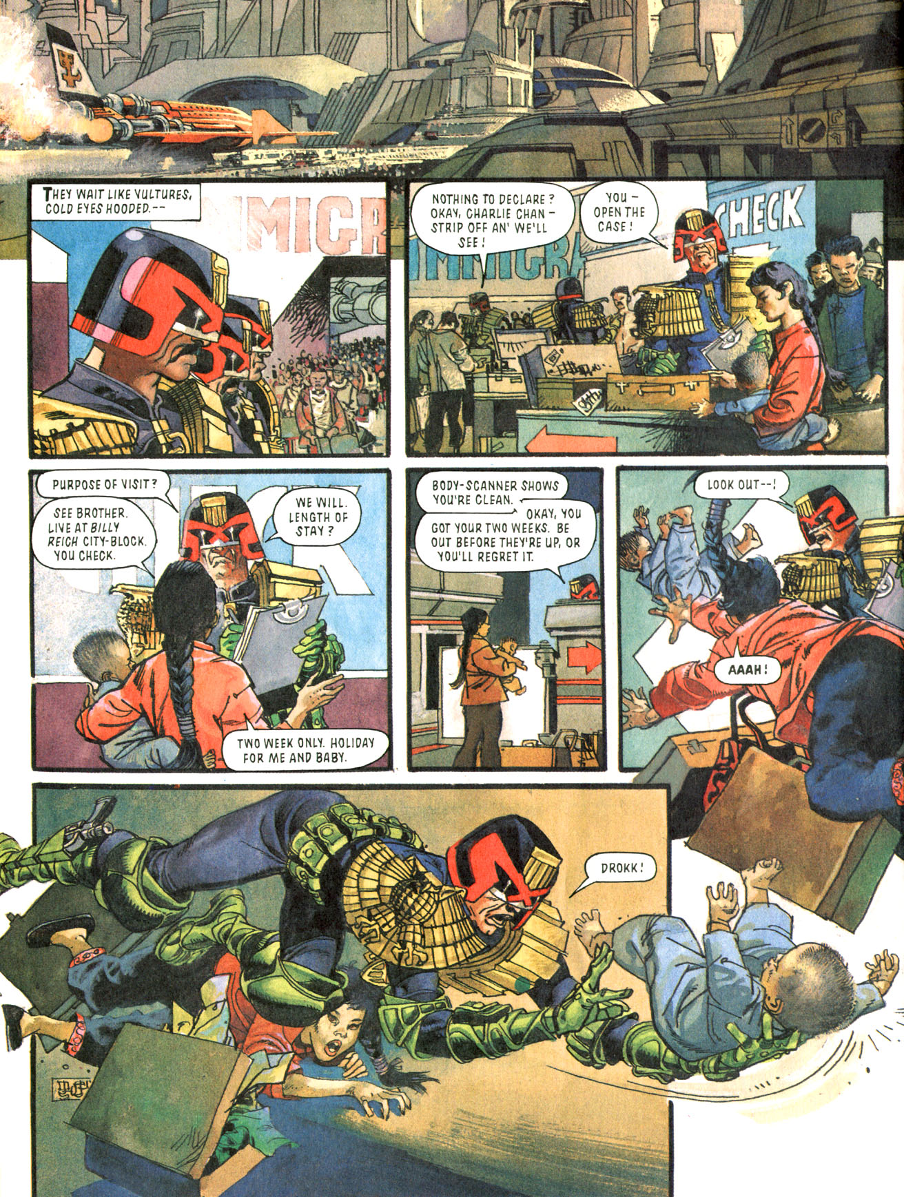 Read online Judge Dredd: The Complete Case Files comic -  Issue # TPB 16 (Part 2) - 156