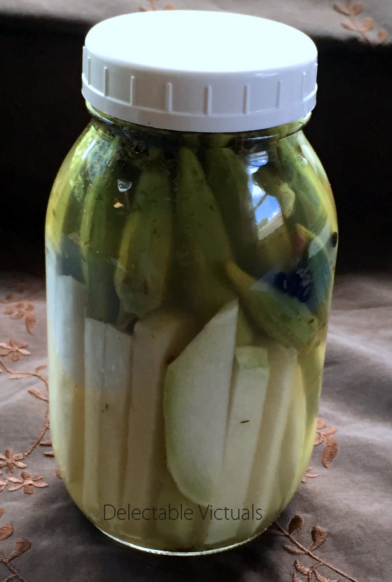 Delectable Victuals Pickled Kohlrabi