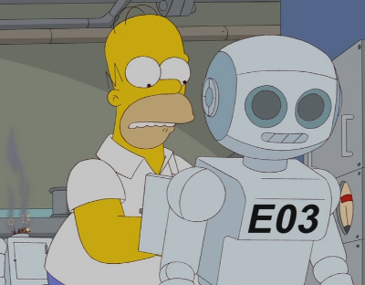 free cum shots gay bisexual simpsons episode gay robot