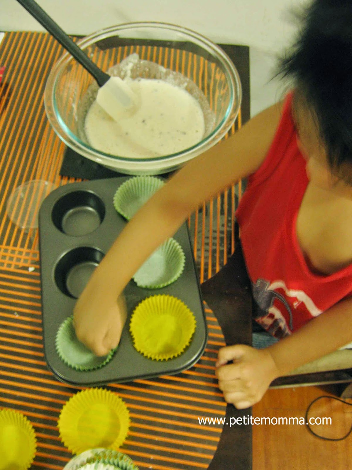 baking with a 3 year old