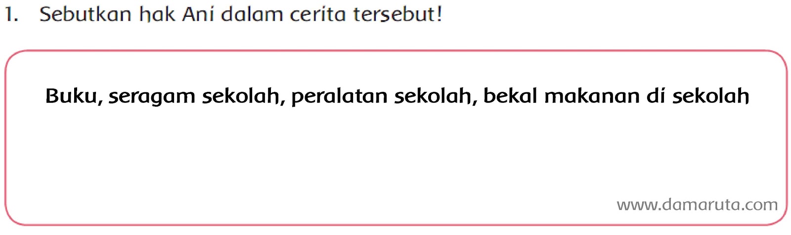 Hak Dan Tanggung Jawab Halaman 57 Belajar Kurikulum 2013