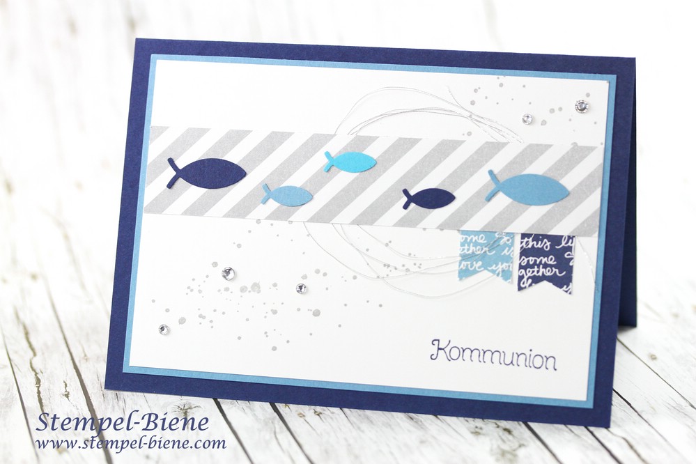 Stempel Biene Kommunionskarte Fur Jungs