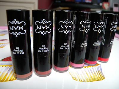 NYX Round lipsticks pt. 1