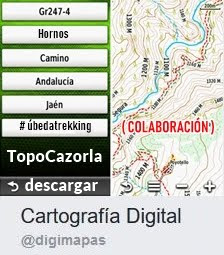 Cartografía Digital y Úbedatrekking