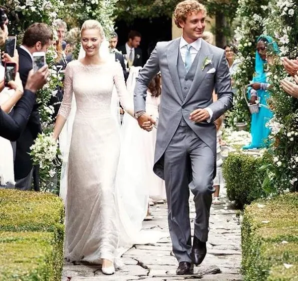 Religious wedding ceremony of Pierre Casiraghi and Beatrice Borromeo