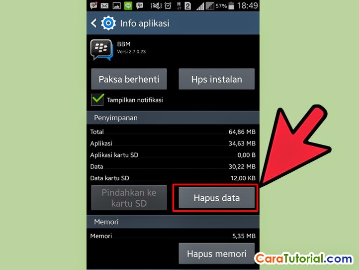 Info Aplikasi BBM for Android