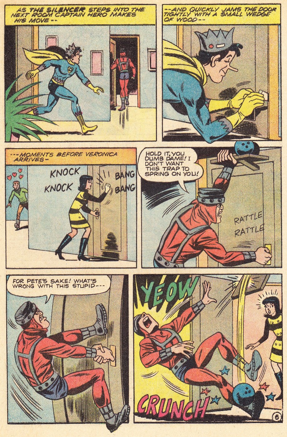 Read online Jughead As Captain Hero comic -  Issue #5 - 8
