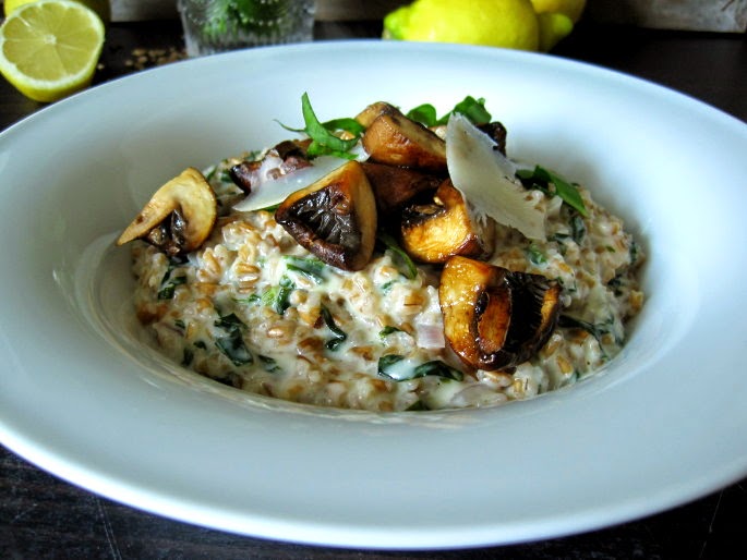 b o u r b o n l i f e: Zitroniges Dinkelrisotto mit Bärlauch und ...