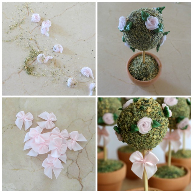 The Partiologist Edible Rose Topiary Trees!