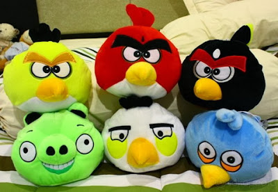 boneka Angry Birds